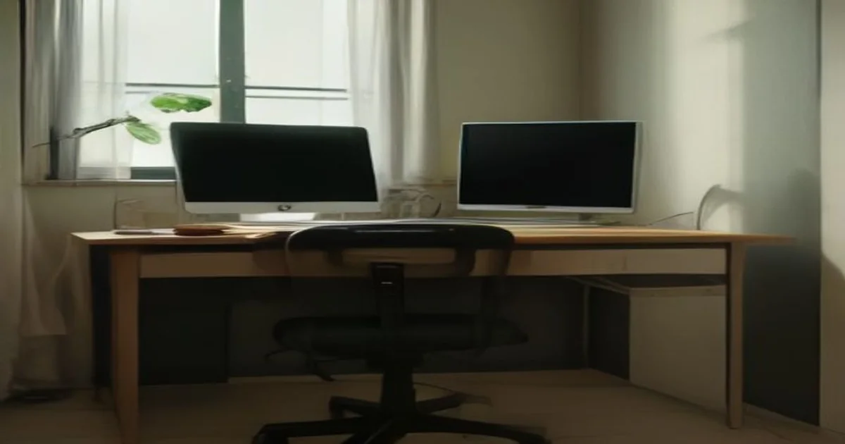 Empty home gaming chair facing a softly focused monitor after a latency test